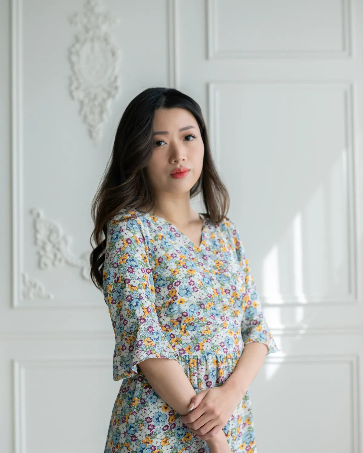 Wildflower Meadow Midi Dress