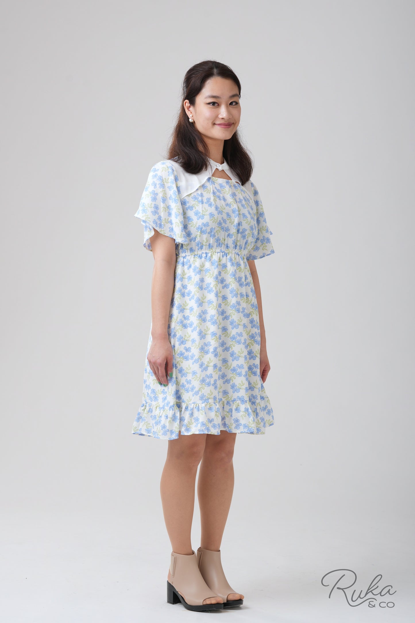 Florence Blouson Dress