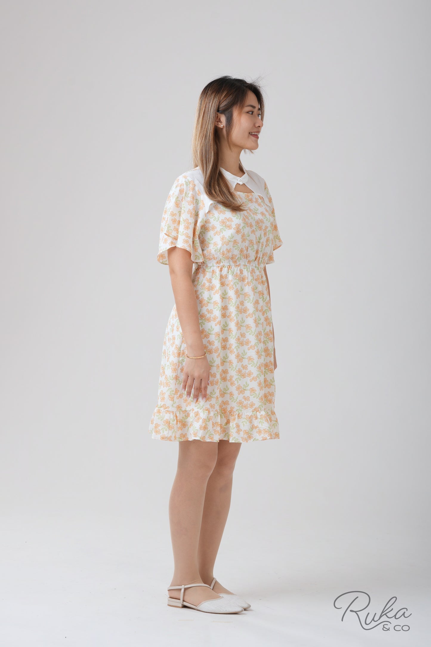 Florence Blouson Dress