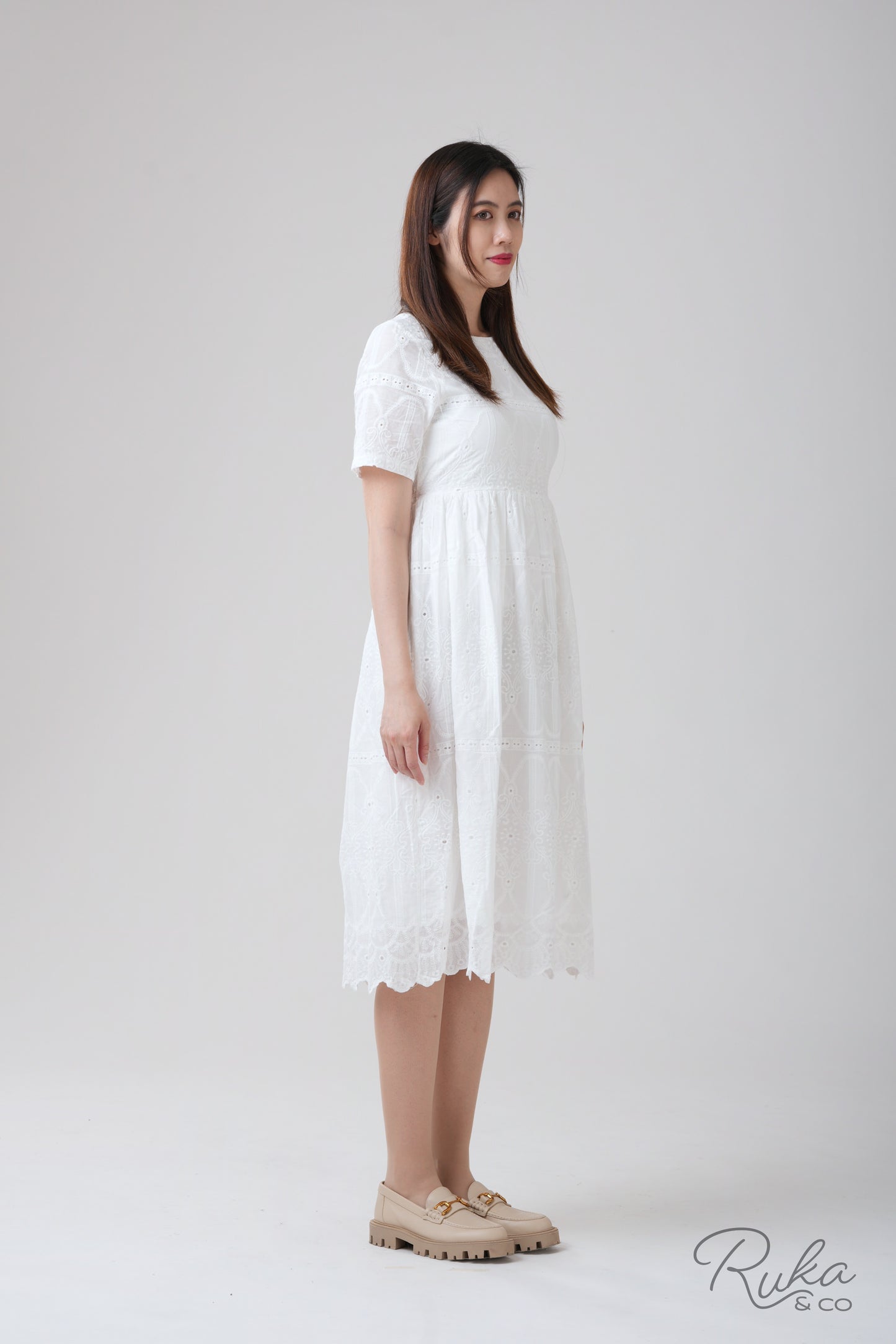 Cottage Blouson Dress