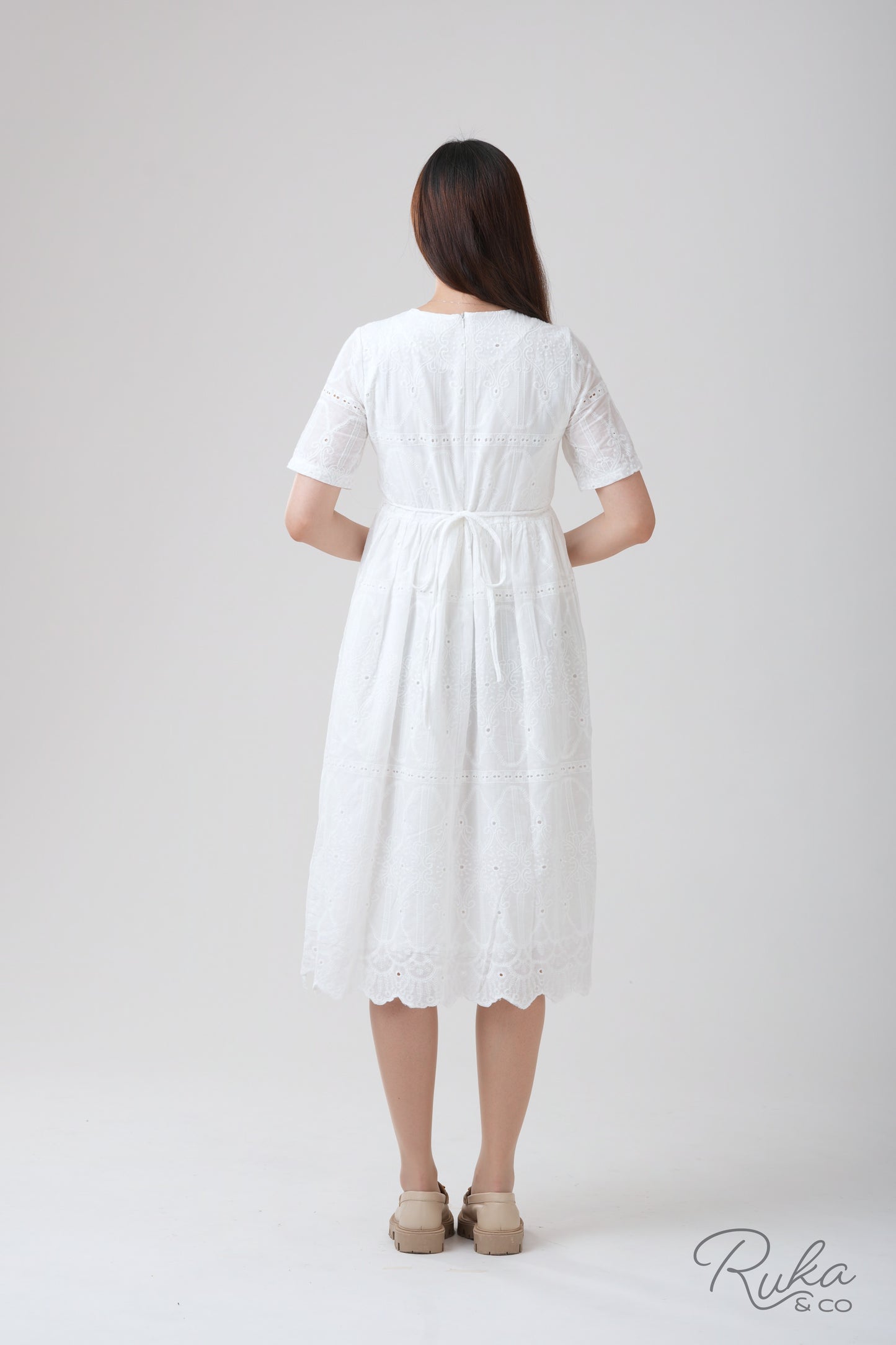 Cottage Blouson Dress