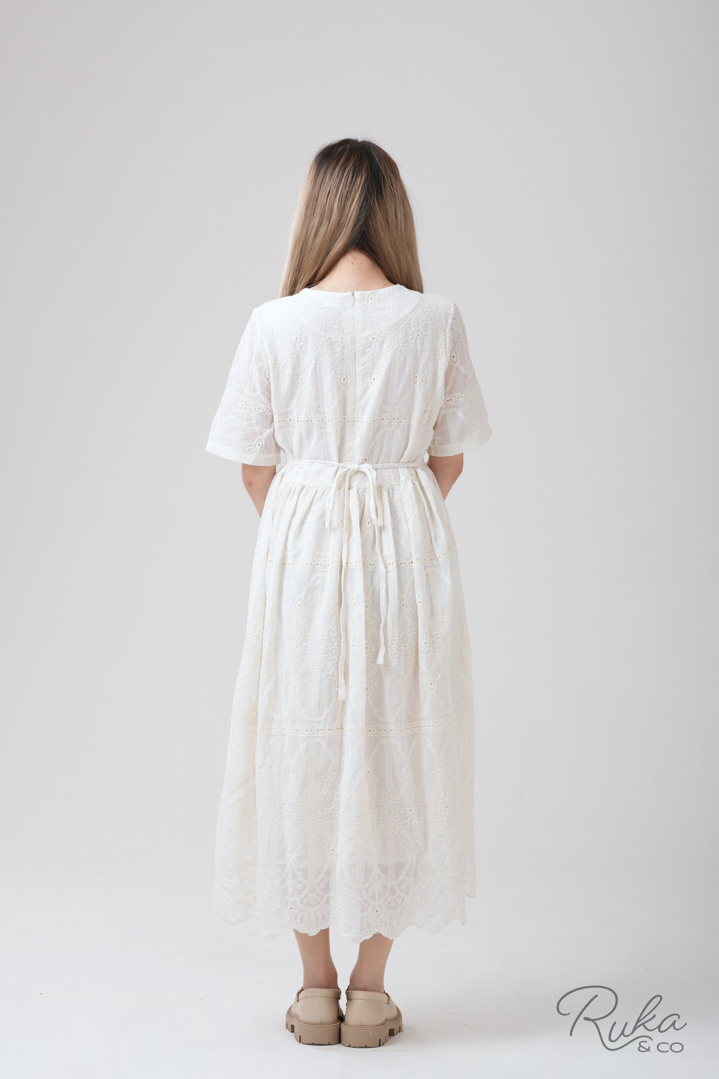 Cottage Blouson Dress