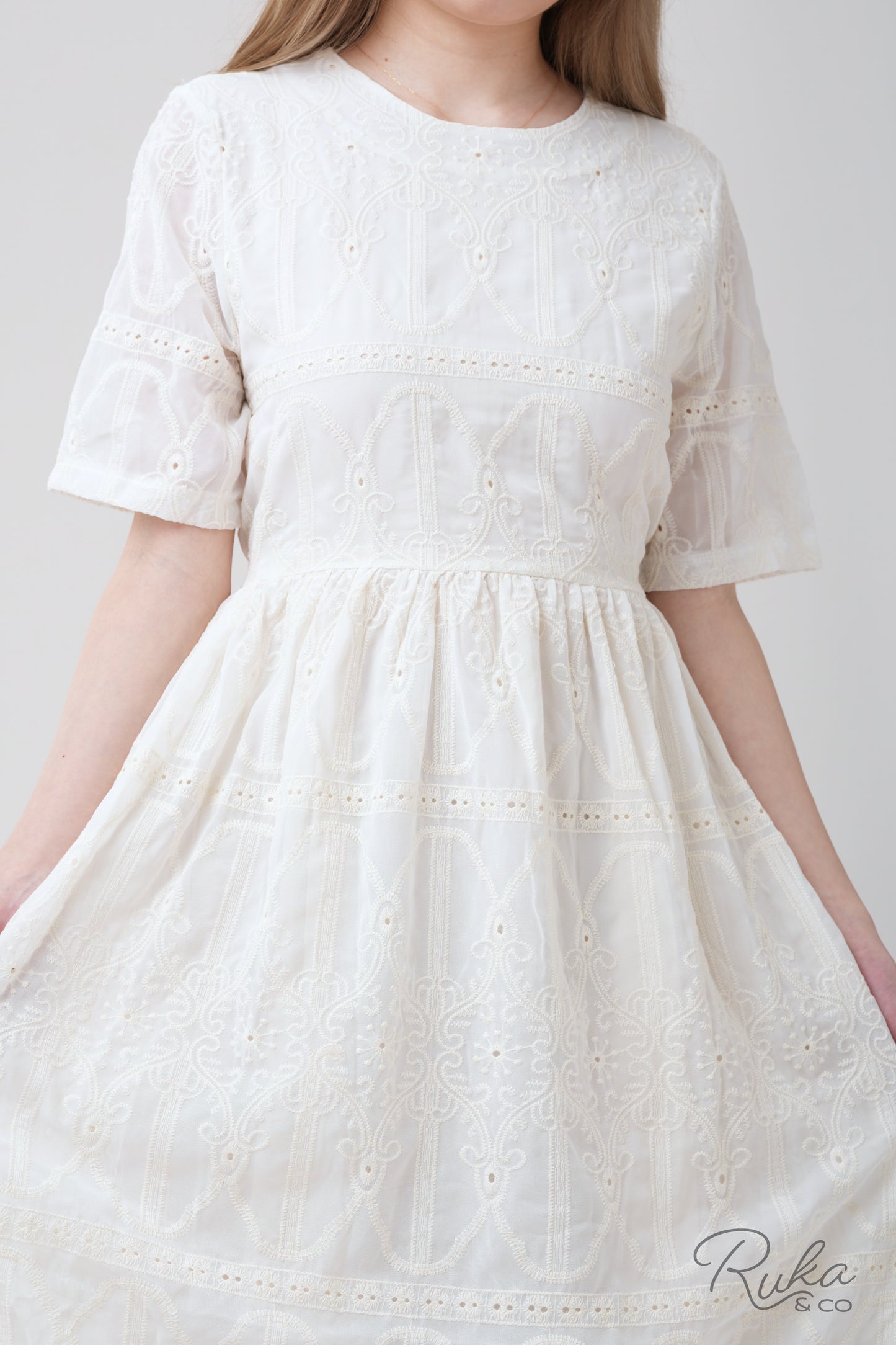 Cottage Blouson Dress