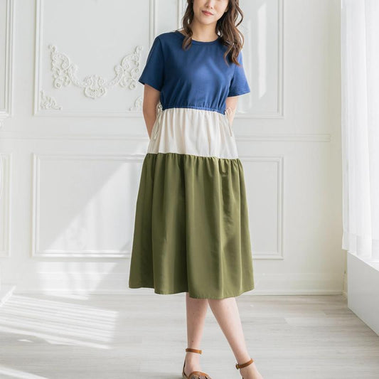 Field Day Blouson dress